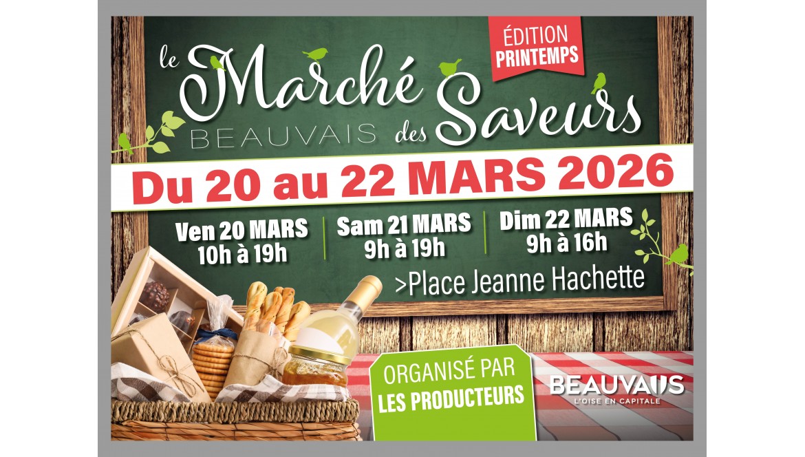 Marché des saveurs de Beauvais (60)